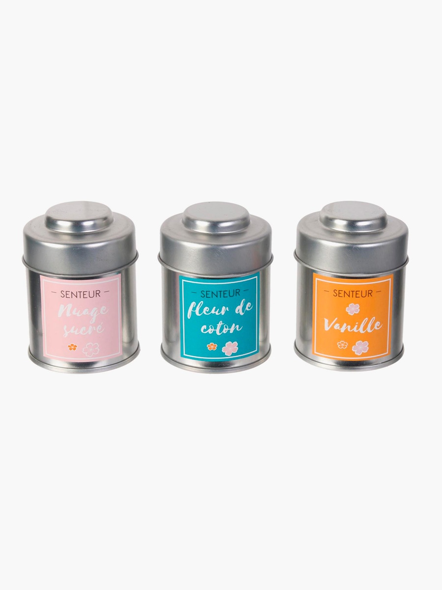 Vela Bote de Metal Pack X3
