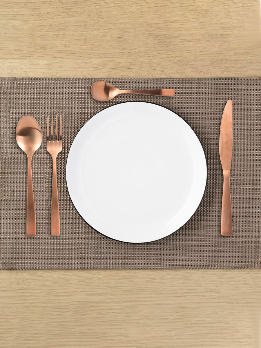 Set de cubiertos 16 Pzs / Cobre
