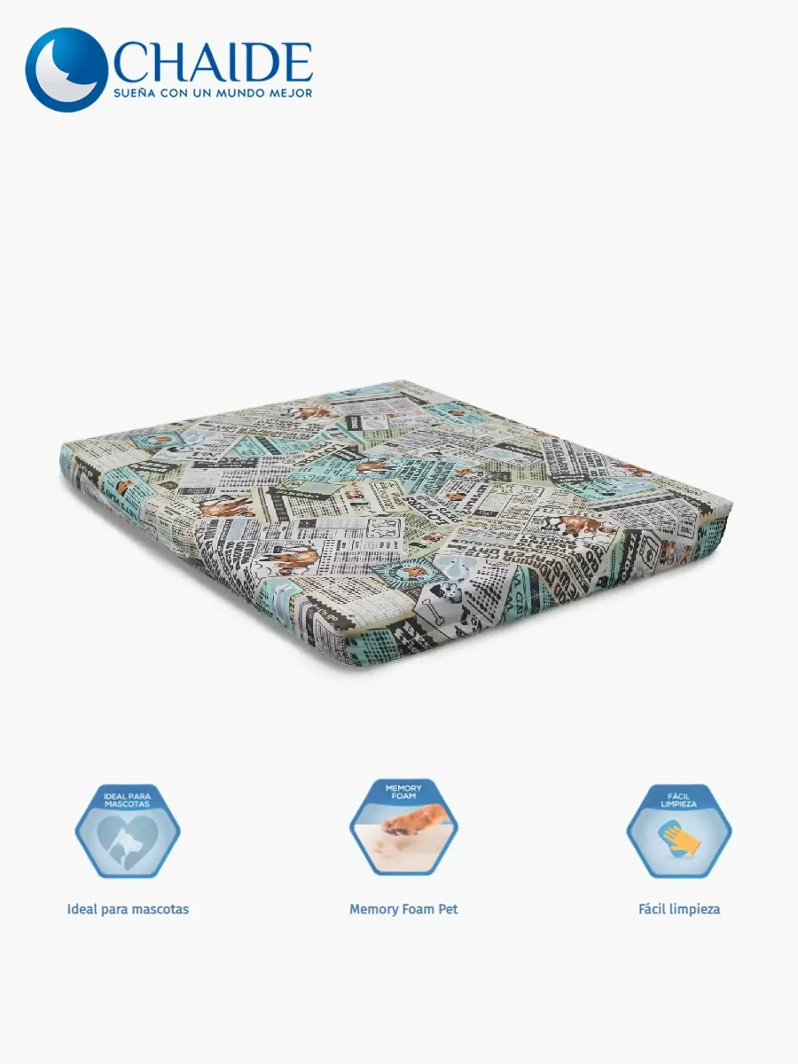 Colchón para Mascotas Chaide Memory Foam Mediano