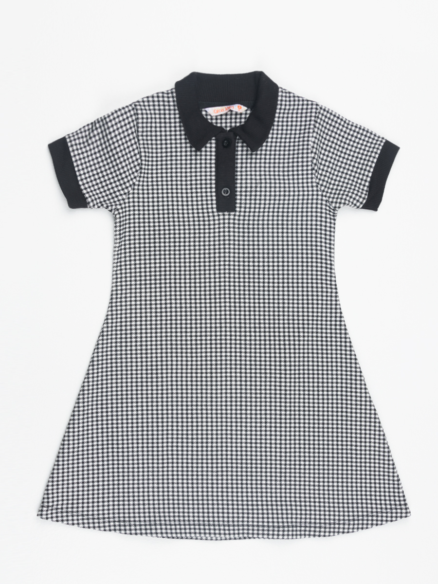 Vestido cuello con solapa