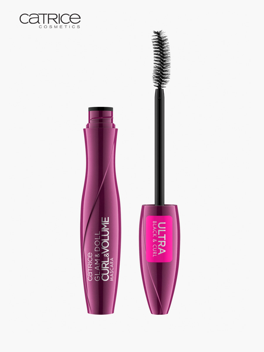 Máscara De Pestañas Glam & Doll Curl & Volume 10 Ml 010 Catrice