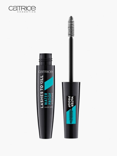 Máscara De Pestañas Lashes To Kill Waterproof  10 Ml 010 Catrice