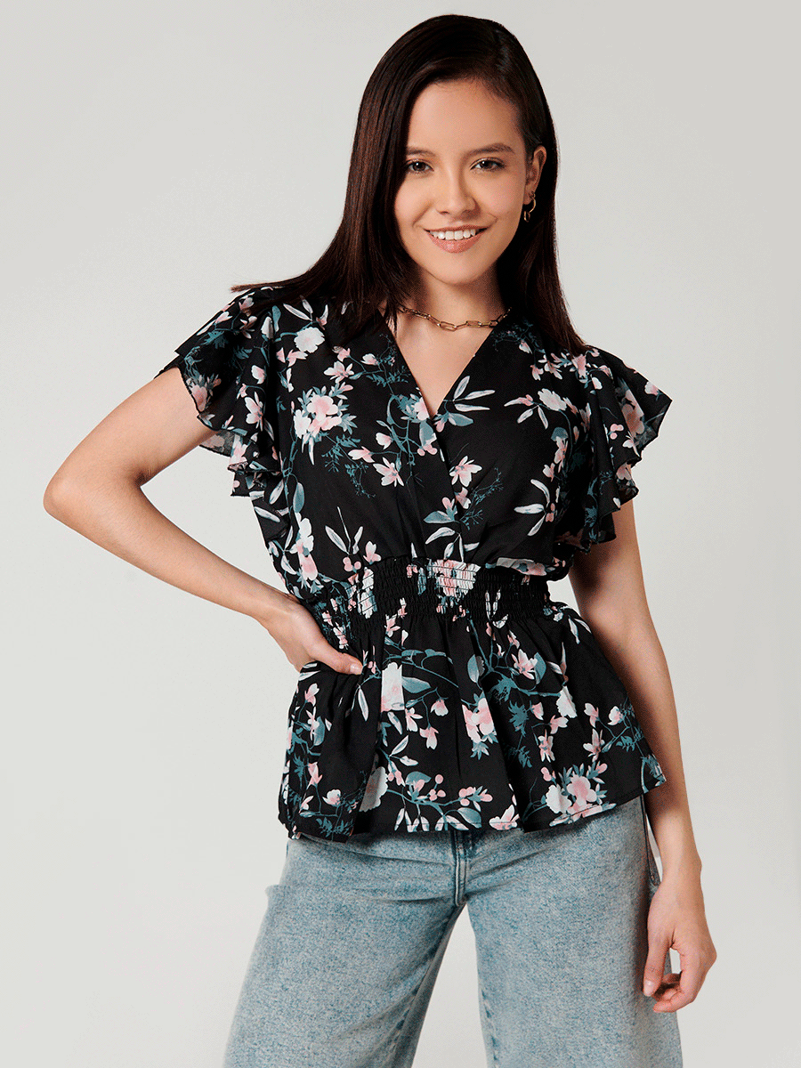 Blusas de moda con vuelos hotsell