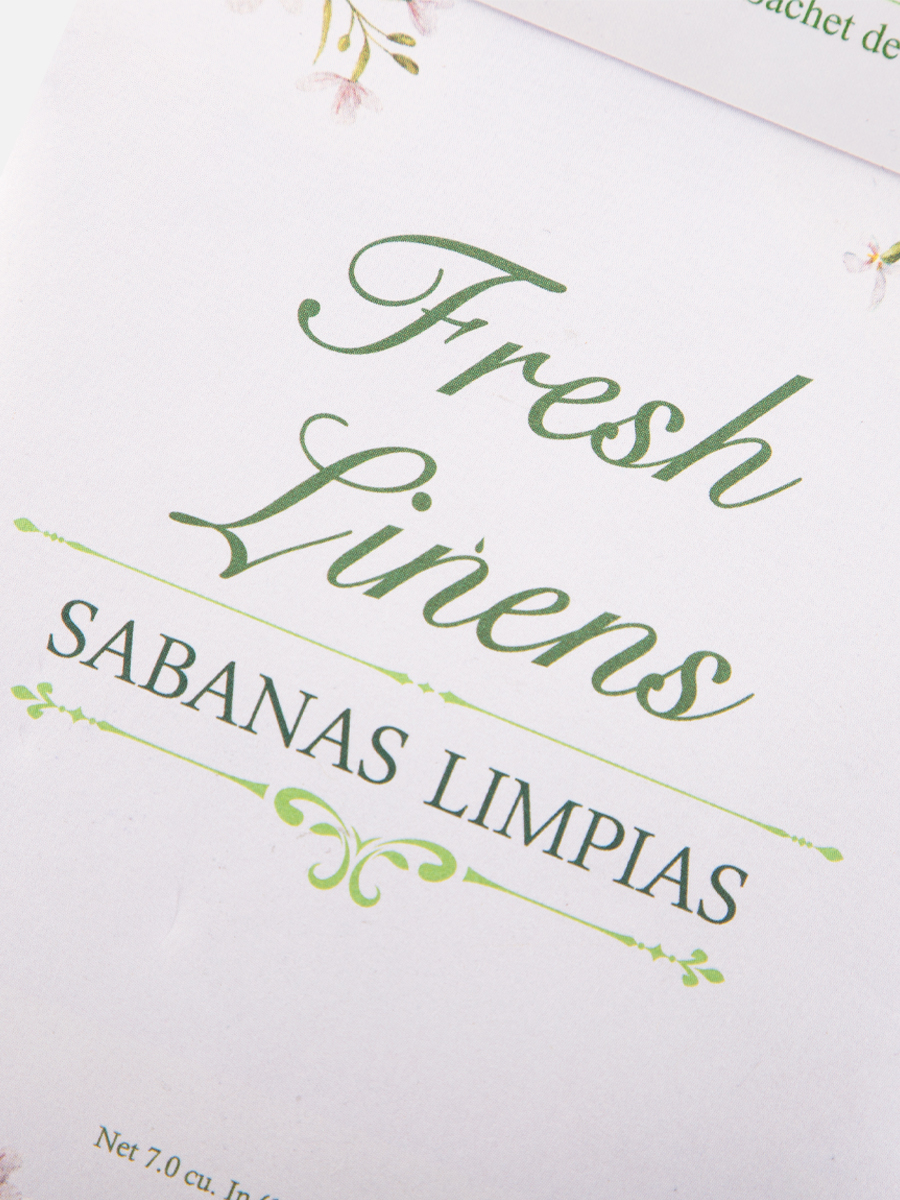 Sobres ambientales Aromar Set X2 / Sábanas Limpias