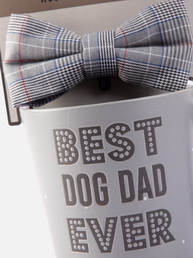 Taza de cerámica + Corbatín Dog Dad