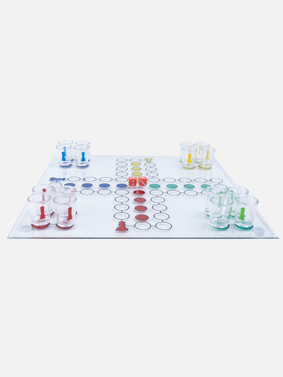 Juego Parchis + Shots X16