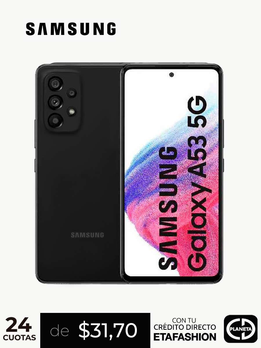 Celular Samsung Galaxy A53 5G 128GB / Negro