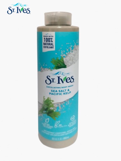 St. Ives - Gel de Ducha y Manos Exfoliante Purificante