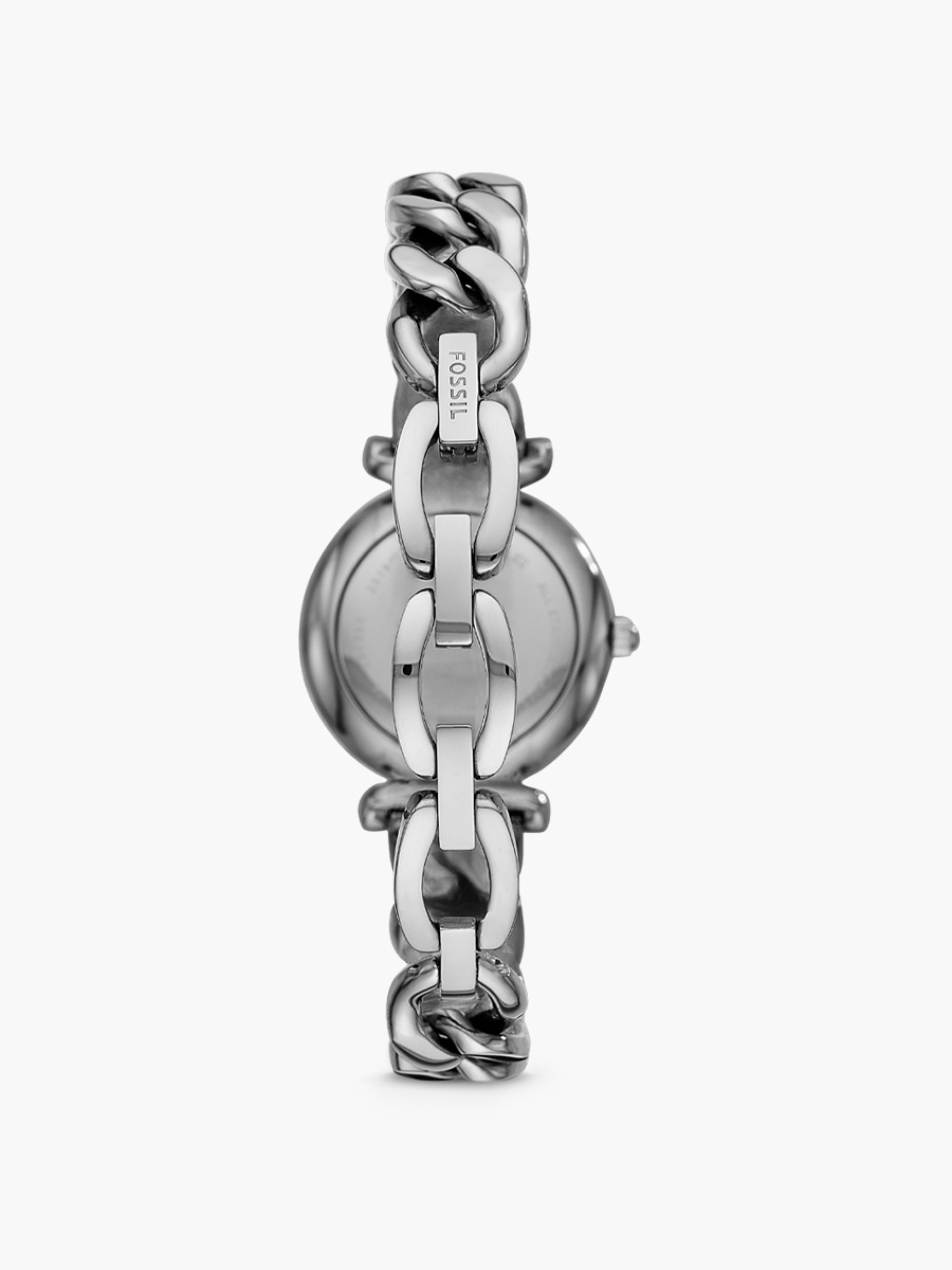 Reloj Fossil Carlie Mini Correa Acero / Plata