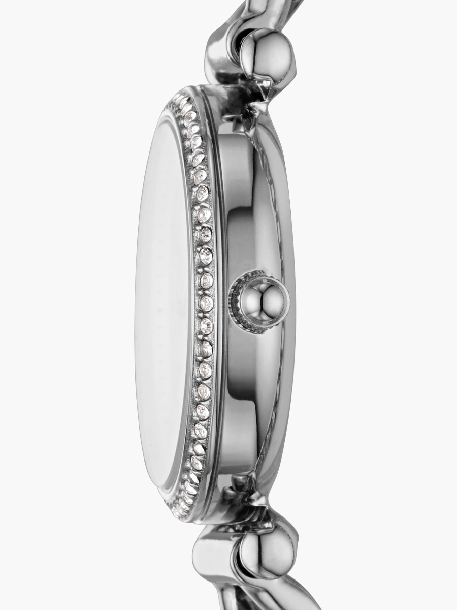 Reloj Fossil Carlie Mini Correa Acero / Plata