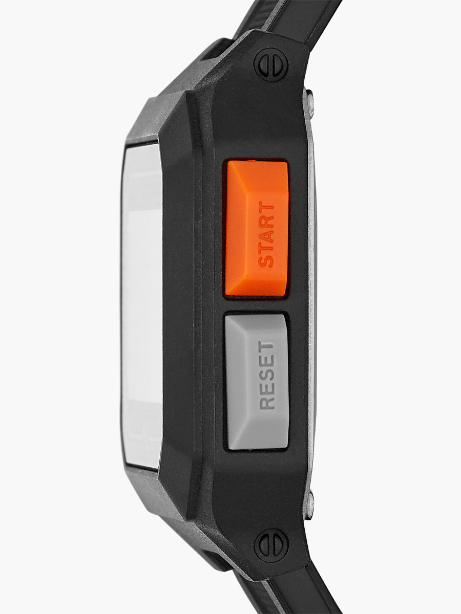 Reloj Puma Remix LCD Correa Goma / Negro
