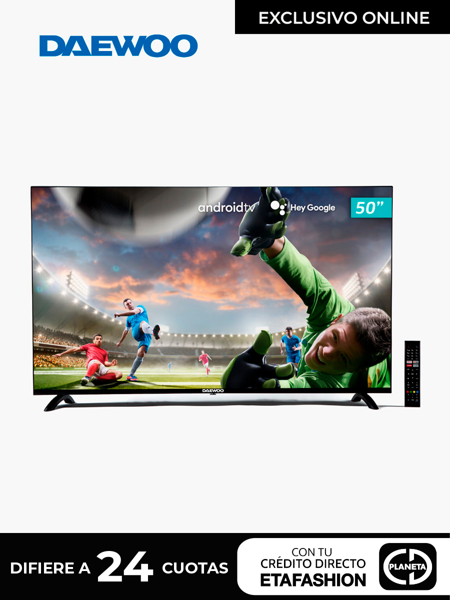 Smart TV 4K Daewoo 50"