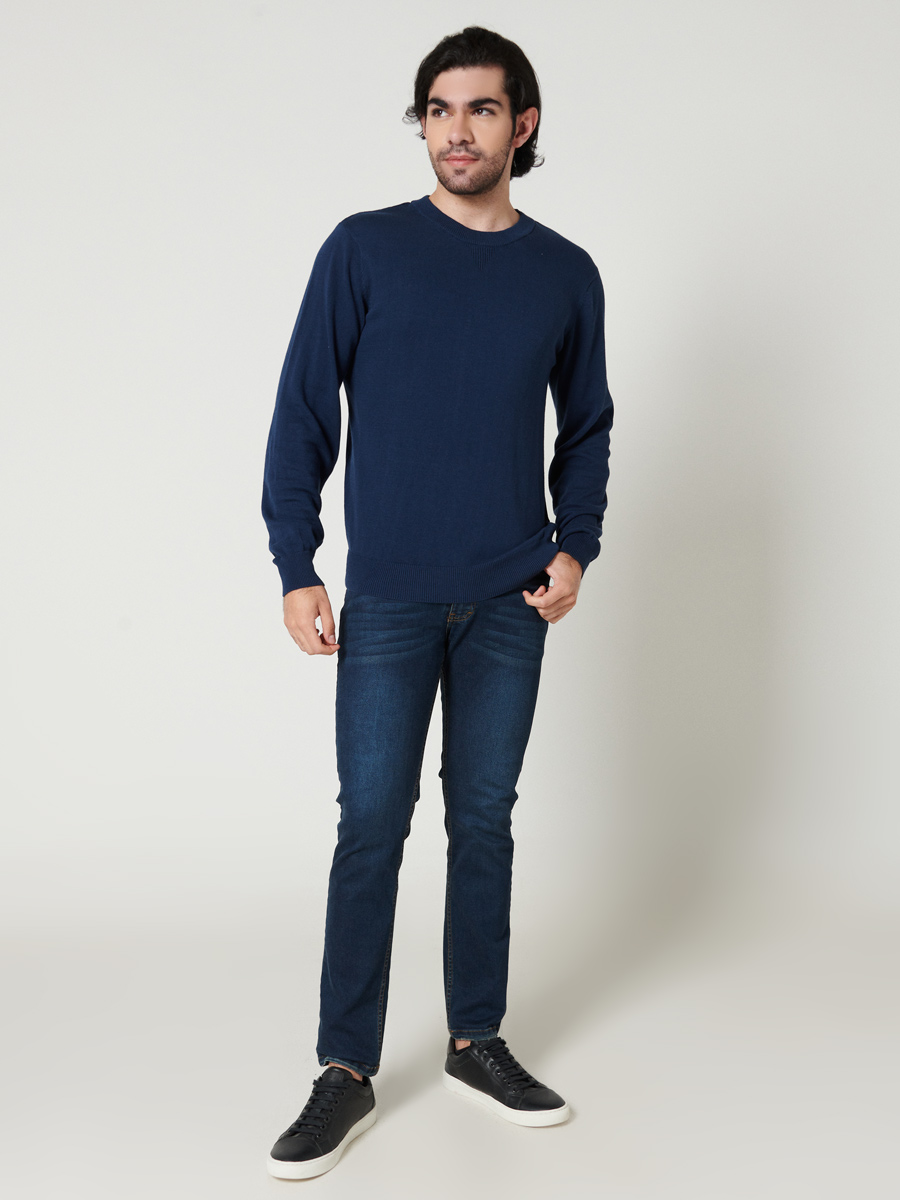 Sweater cuello redondo - Etabasic