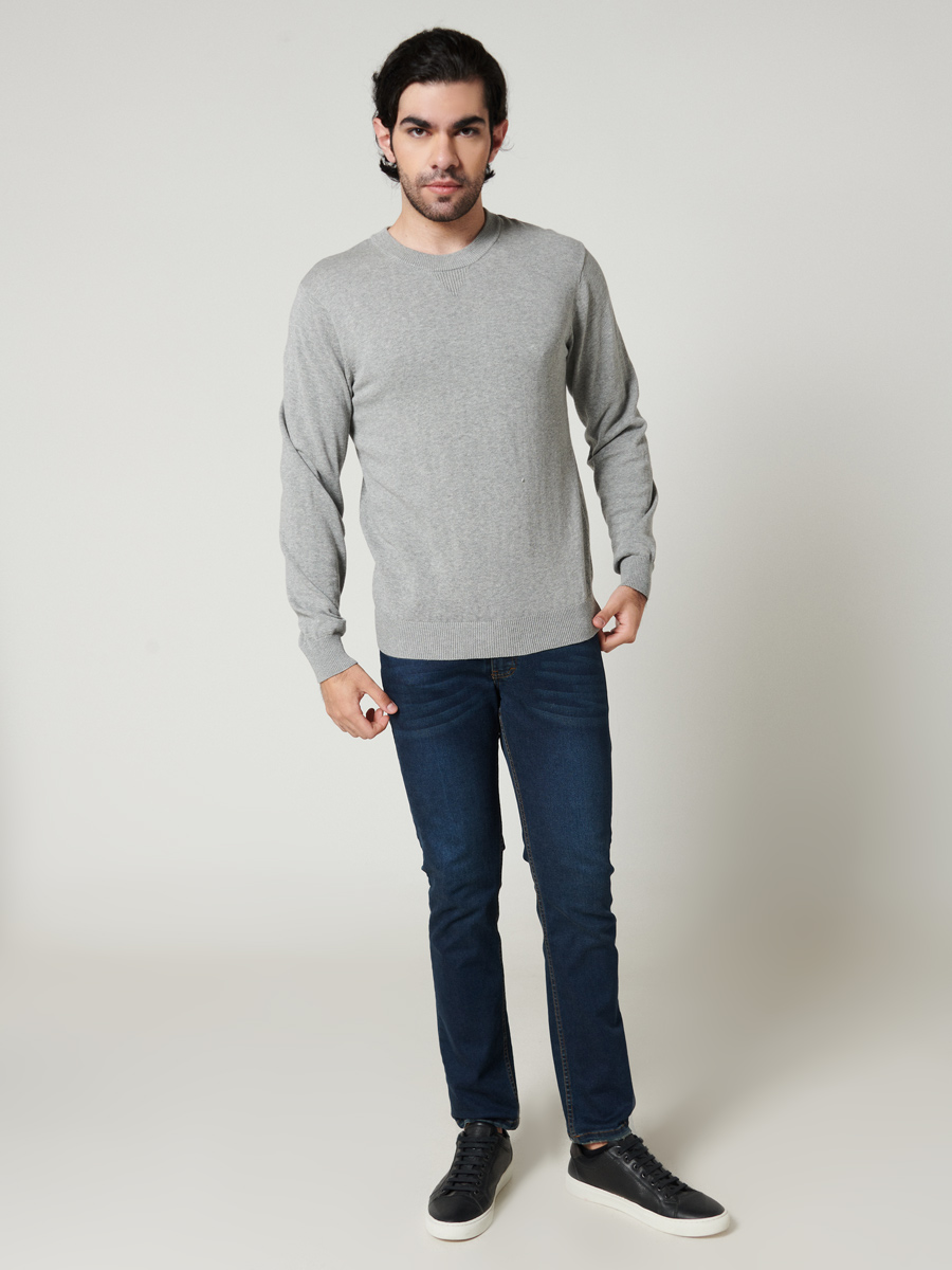 Sweater cuello redondo - Etabasic