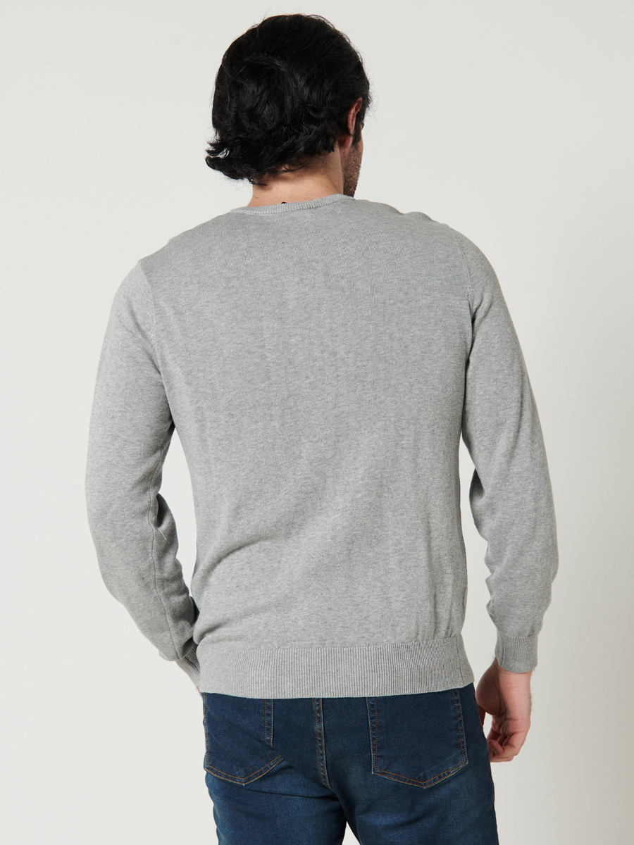 Sweater cuello en V - Etabasic