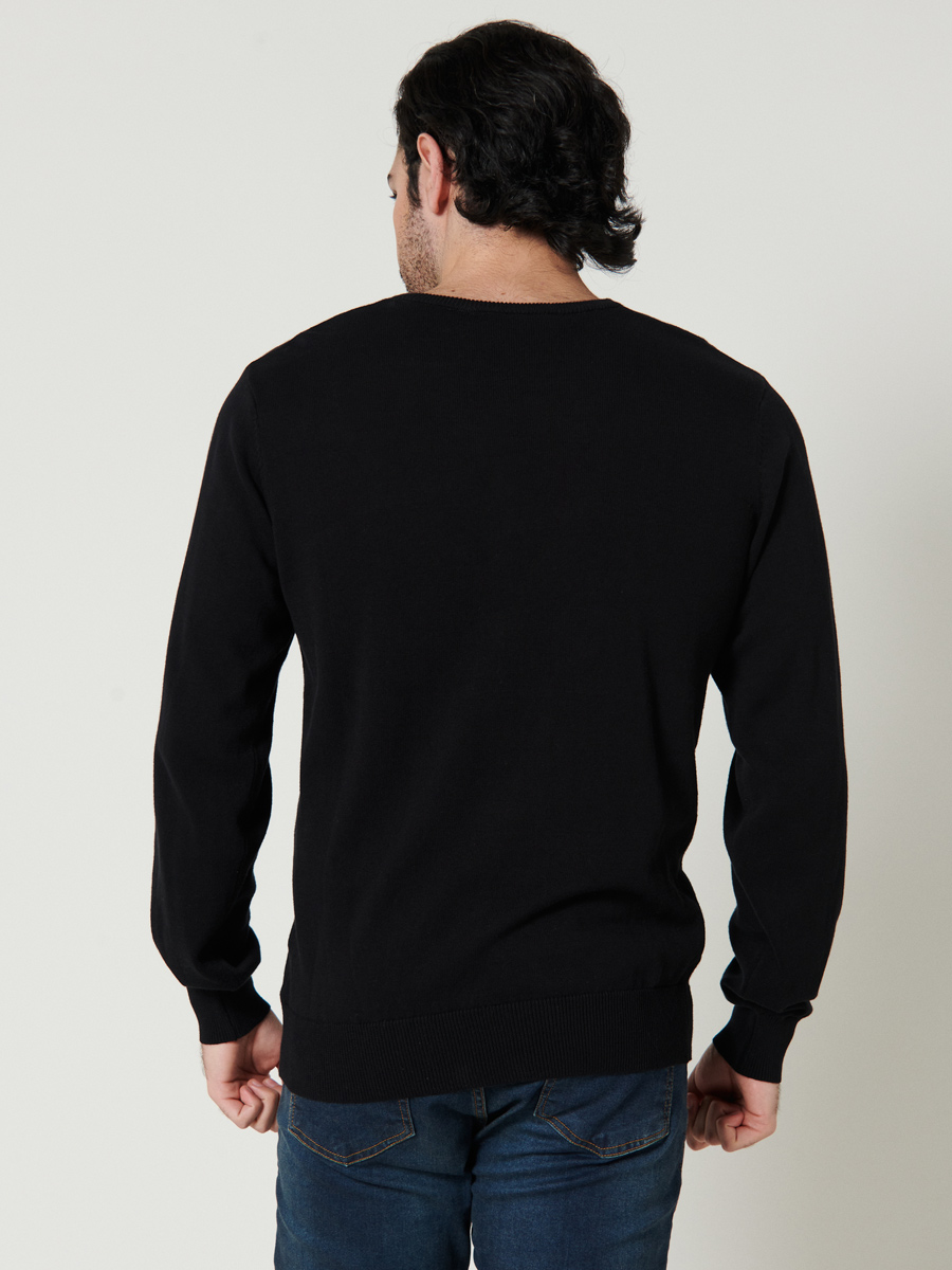 Sweater cuello en V - Etabasic