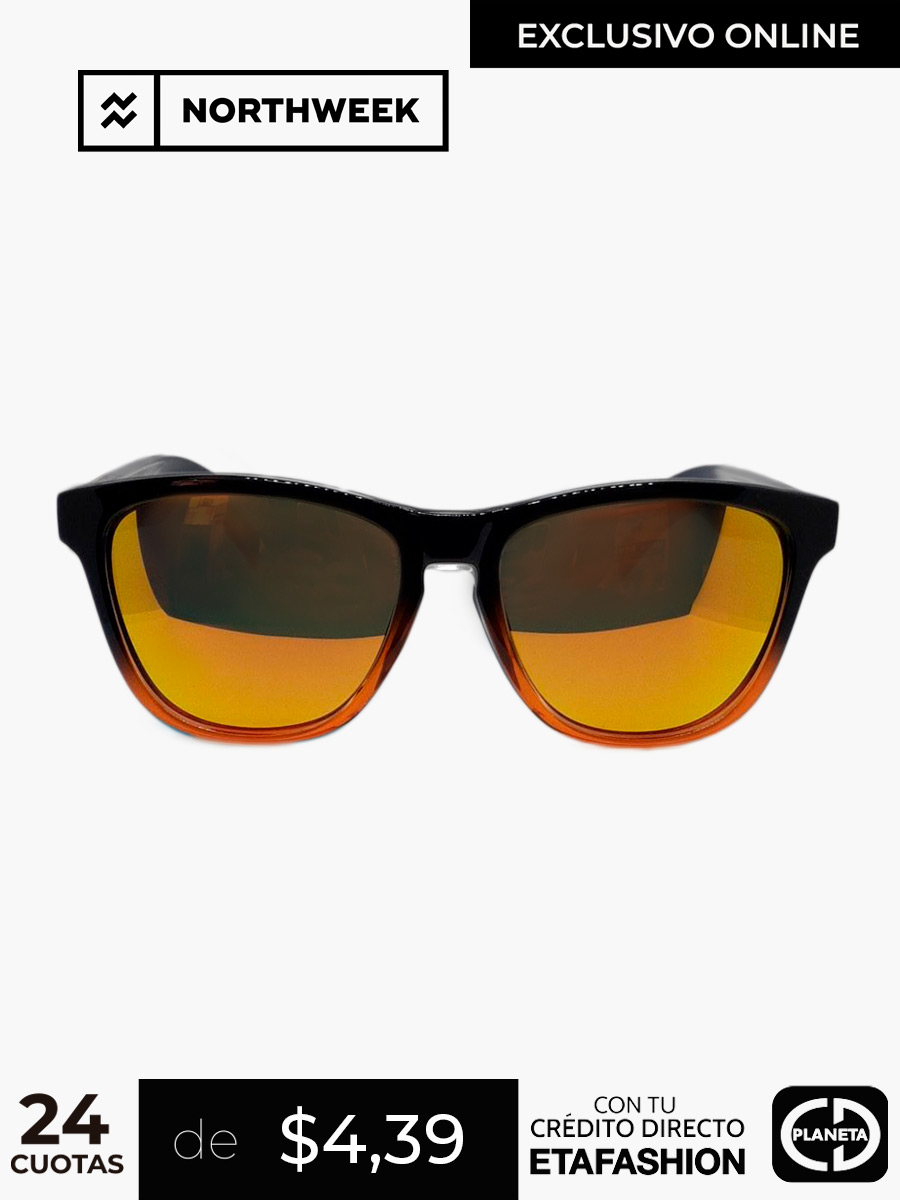 Gafas Northweek - Gradiant Shine Black & Orange
