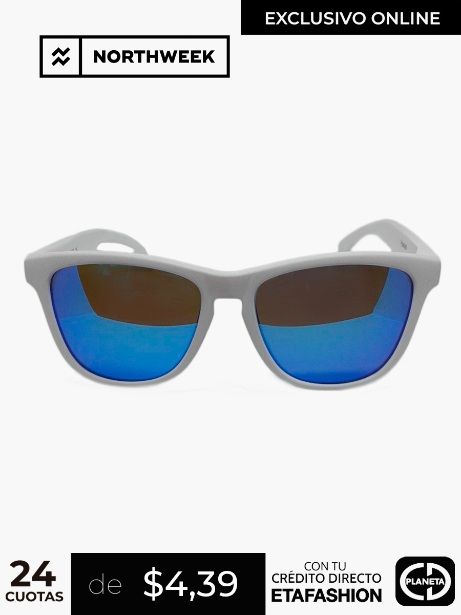 Gafas Northweek - Matte White Blue UV400