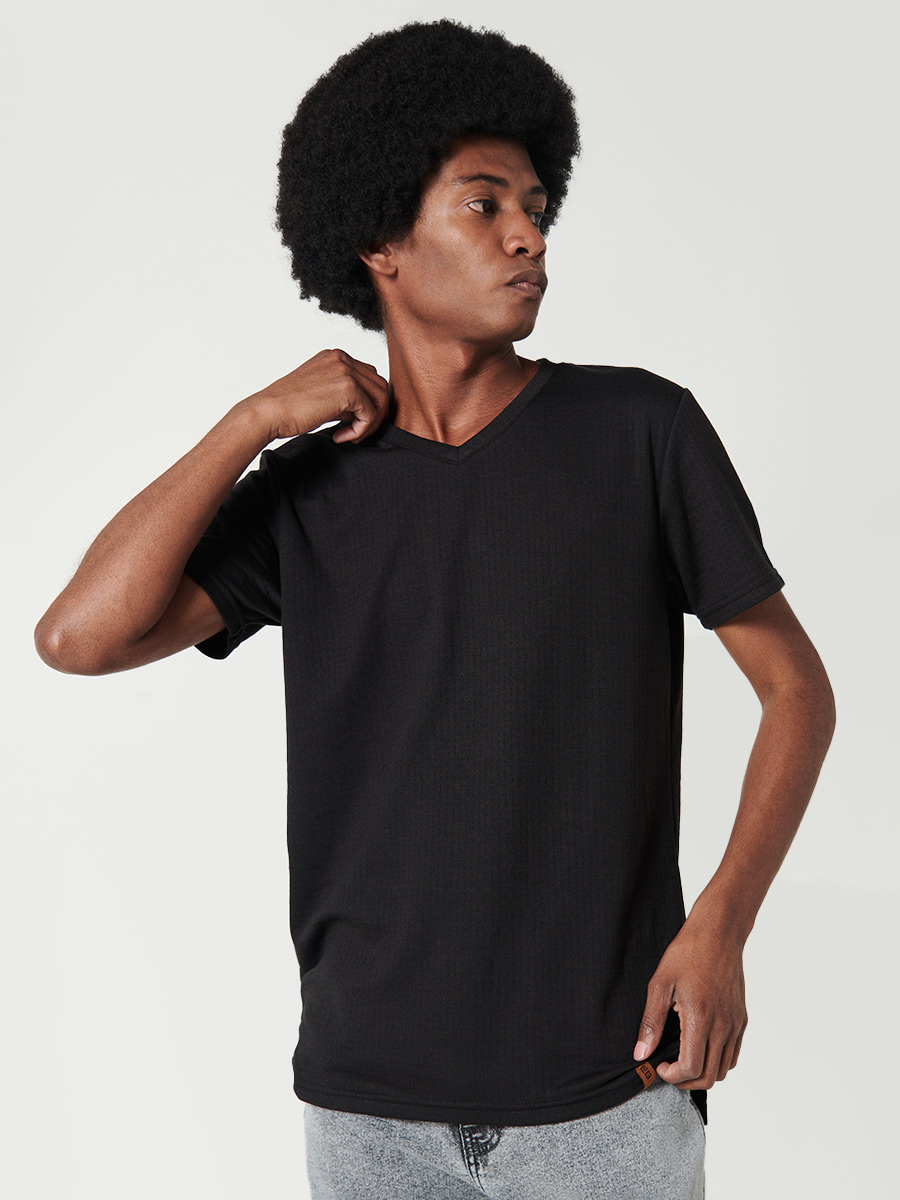Camiseta cuello en V - Etabasic