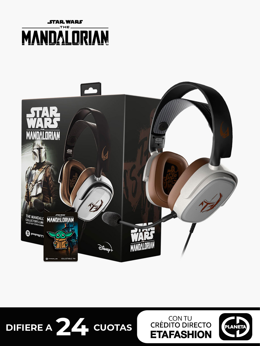 Audífono + Micrófono Primus Gamer Alámbrico Mandalorian Arcus 100T