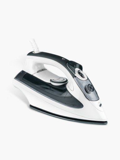 Plancha Básica Indurama PI-280 / Blanco-Gris