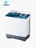 Lavadora Semiautomática Indurama LRI-11BLSAP | Blanco