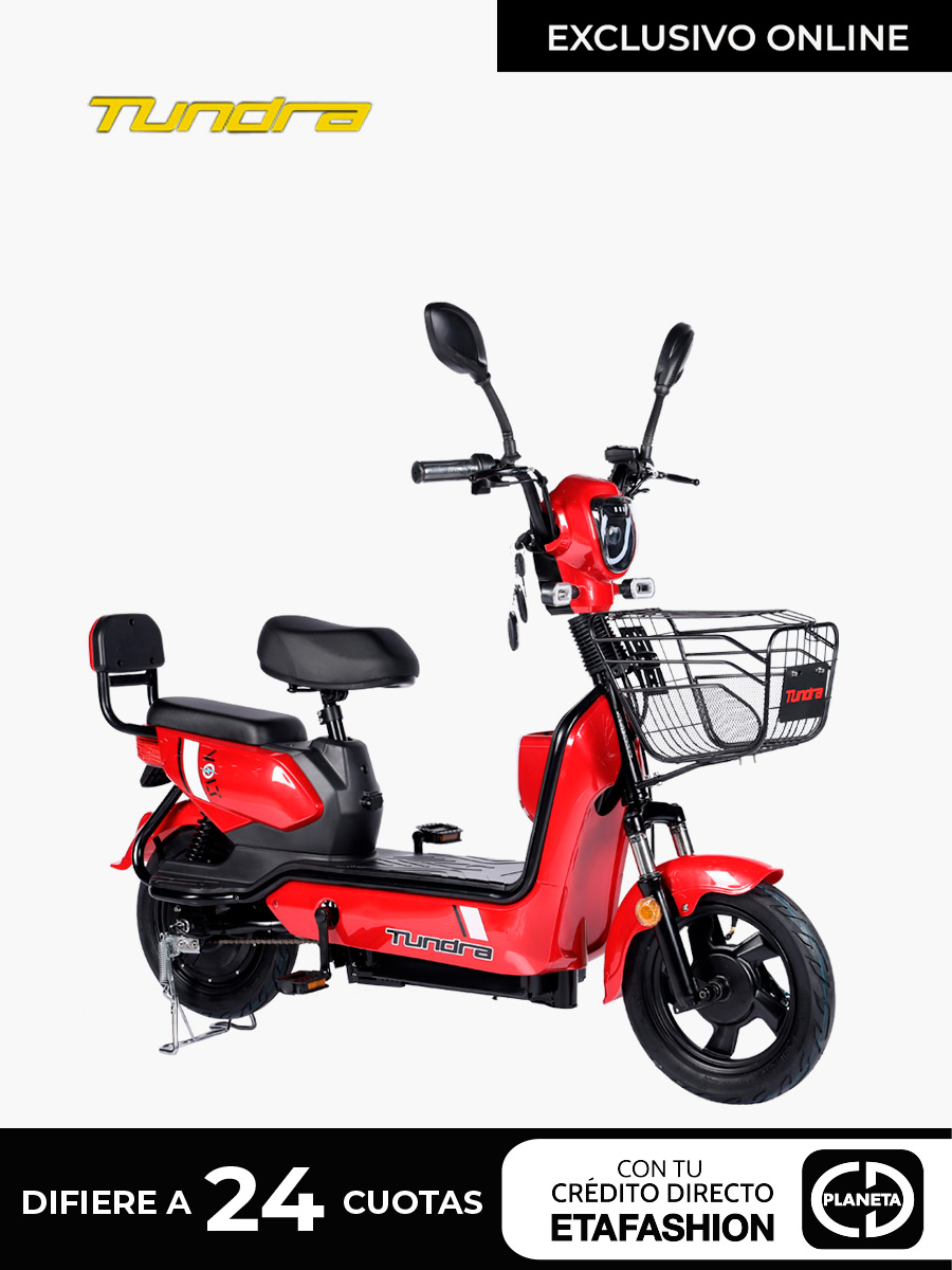 Scooter Eléctrico Tundra 500 W | Rojo