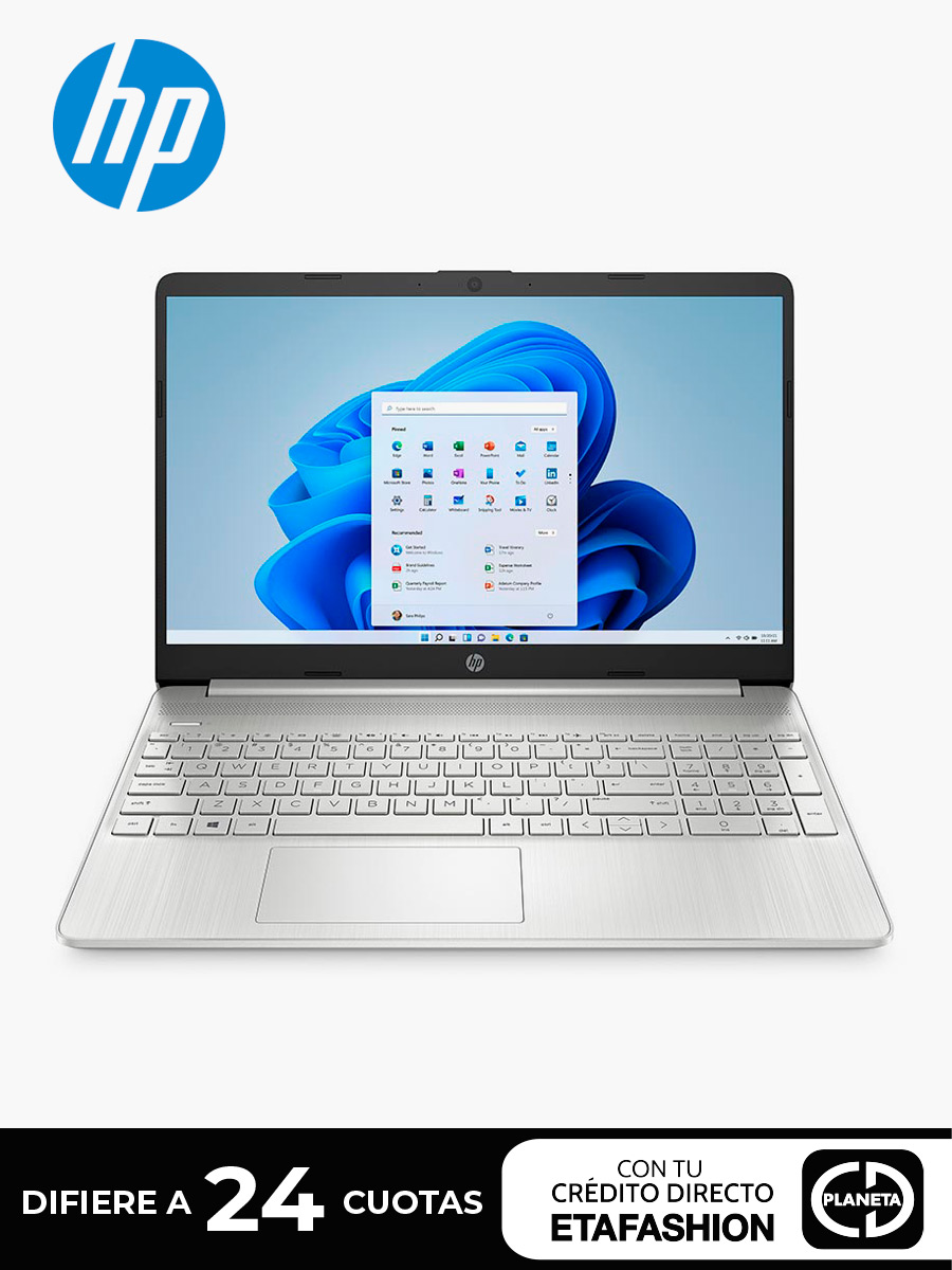 Laptop HP I7 Integrada: Gráficos Intel® Iris® Xᵉ Core™ i7-1255U 15-DY5008LA / Silver