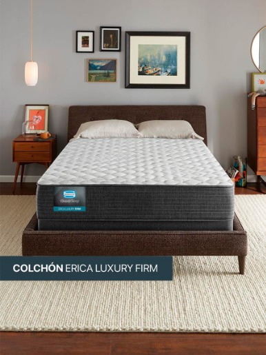 Colchón <em class="search-results-highlight">Simmons</em> 2 Plazas Erica Luxury Firm