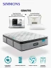 Colchón Simmons 2 ½ Plazas Harmony Soft Pillow Top