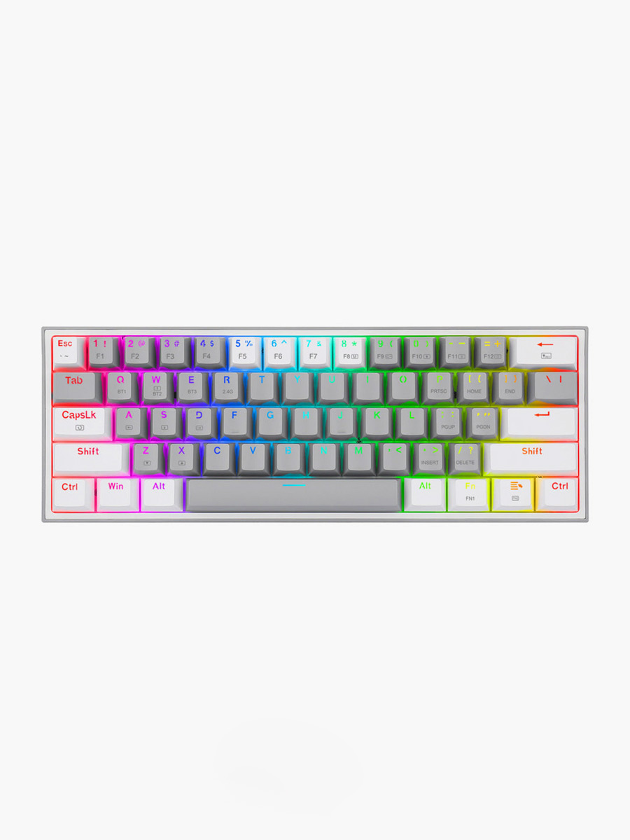 Teclado Gamer Redragon Inalámbrico Fizz PRO K616 / Gris