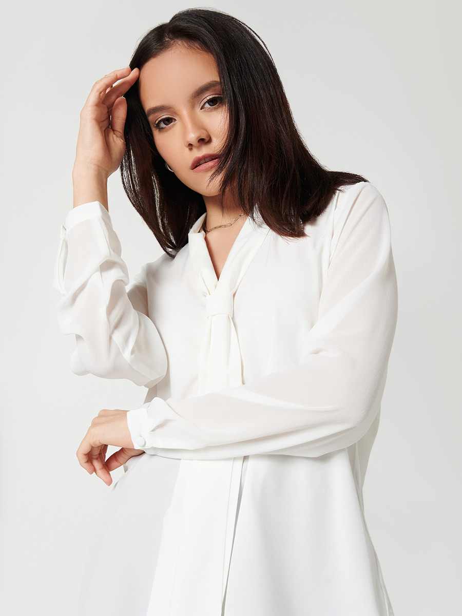 Blusa cuello en V - Lady Eta