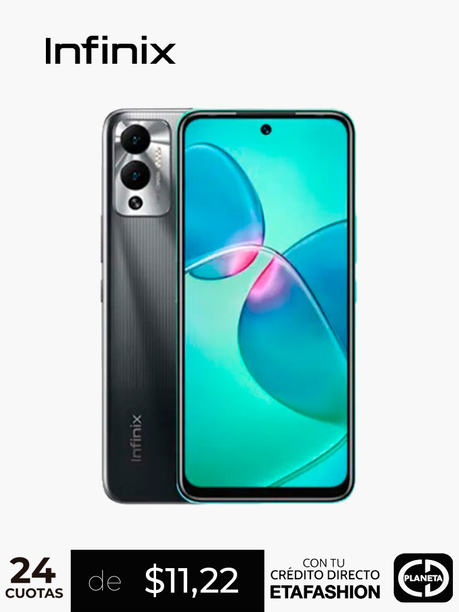 Celular Infinix Hot 12 Play 128GB / Negro
