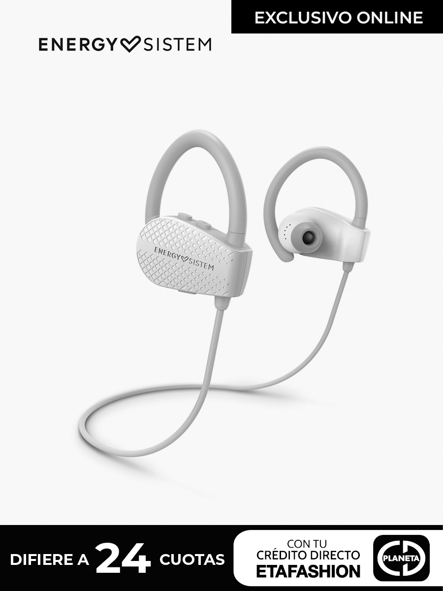 Auriculares Alámbricos Energy Sistem Sport 1 + Bluetooth / Blanco