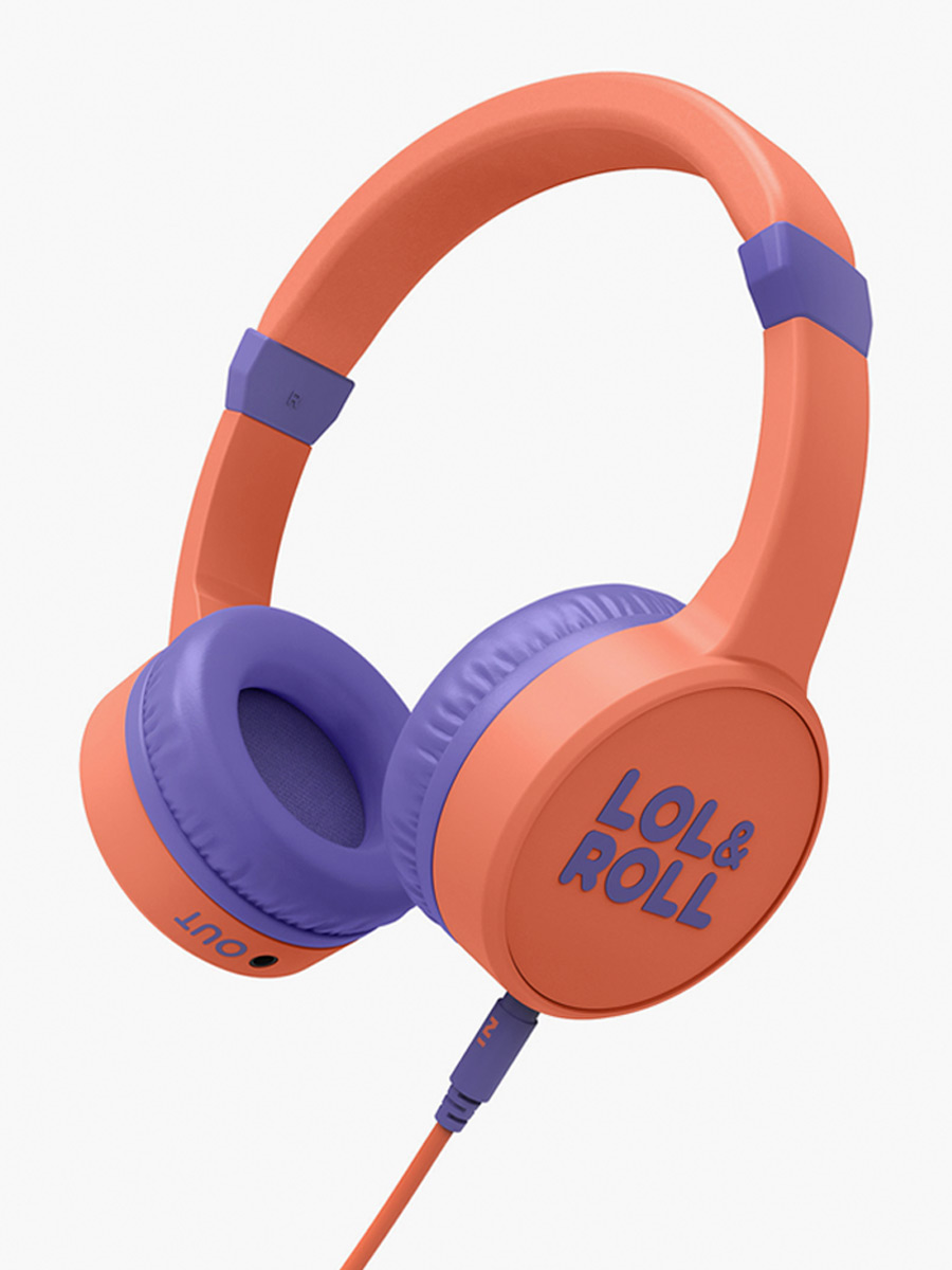 Audífonos Alámbricos Energy Sistem Lol&Roll Pop Kids / Naranja