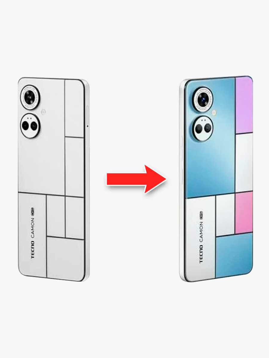 Celular Tecno Camon 19 PRO Mondrian Edition 128GB