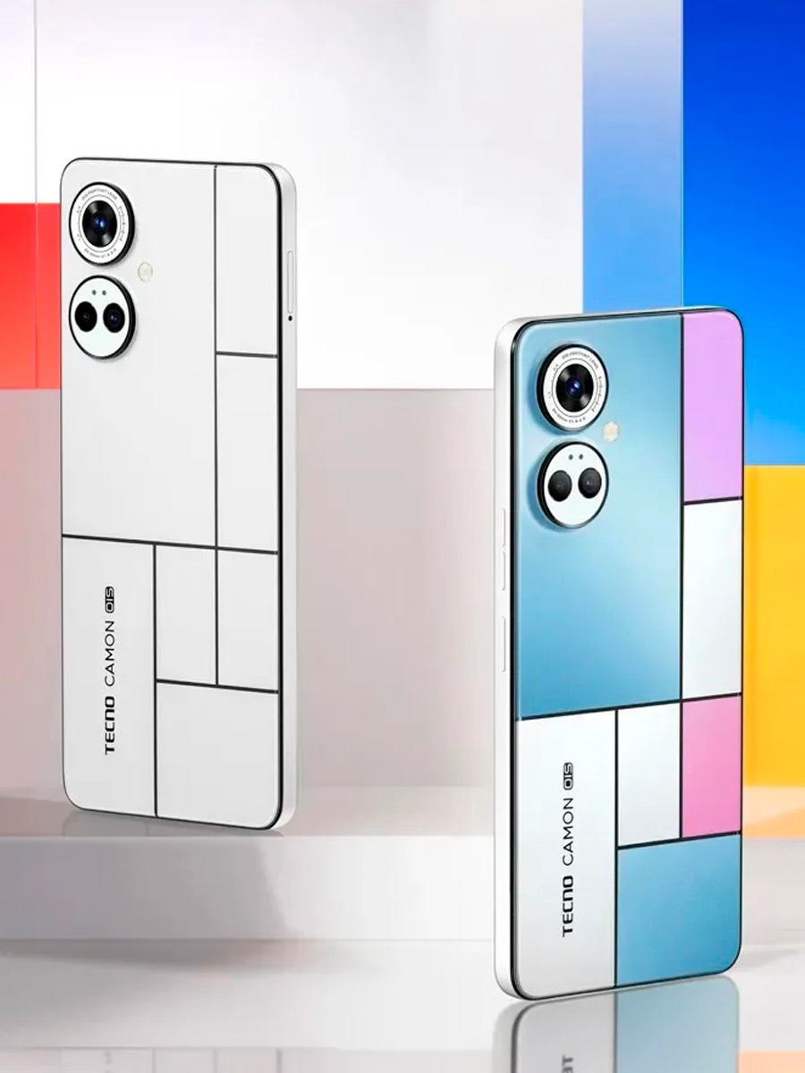 Celular Tecno Camon 19 PRO Mondrian Edition 128GB