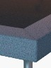 Base Paraíso 2 Plazas Microfibra | Gris