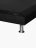 Base de cama Paraíso 3 Plazas Microcuero | Negro