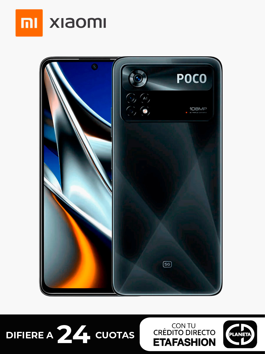 Celular Xiaomi Poco 4 PRO 256 GB / Negro