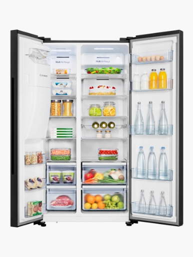 Refrigeradora <em class="search-results-highlight">Hisense</em> Side By Side | 610 Lts