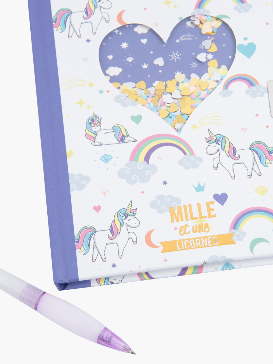 Diario Unicornio con bolígrafo
