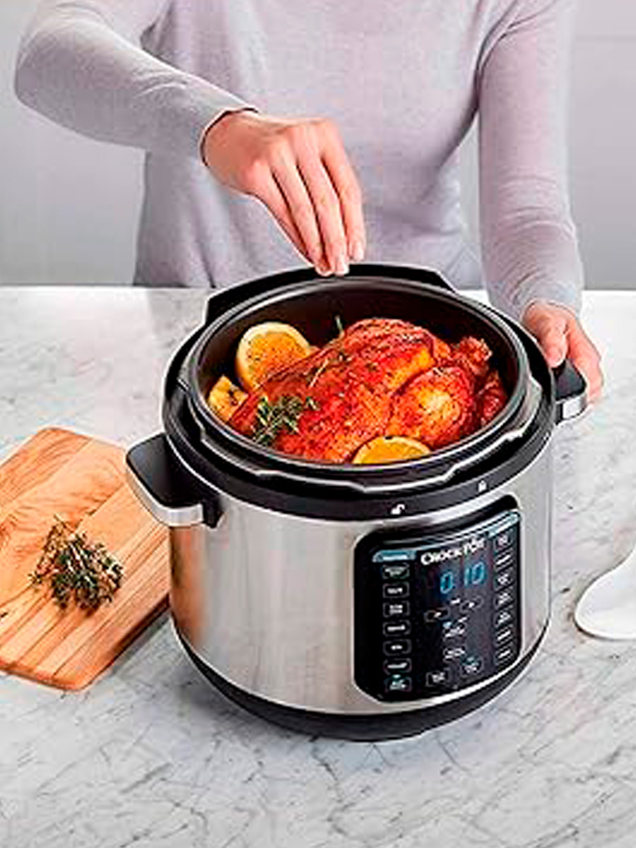 Olla Multifunción Crock-pot programable con presión manual