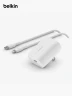 Cargador de pared GaN 20W + Cable Lightning | Blanco