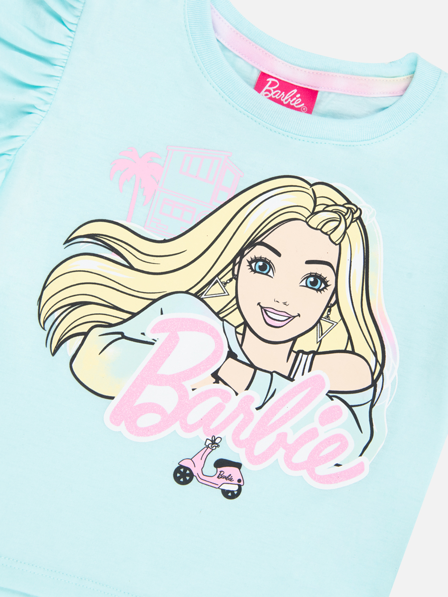 Camiseta Barbie con vuelos - Preescolar