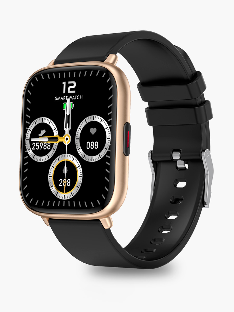 Amazon Alexa - SmartWatch Sport Ultra 6.0 / Negro con dorado
