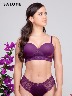 Salomé - Brasier microfibra y encaje copa de realce natural