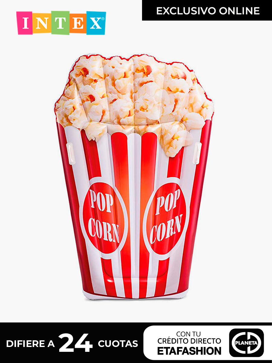 Flotador Inflable Intex Diseño Popcorn