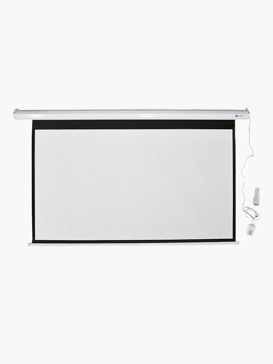 Pantalla Proyección Eléctrica 100" Terrax SEE91001