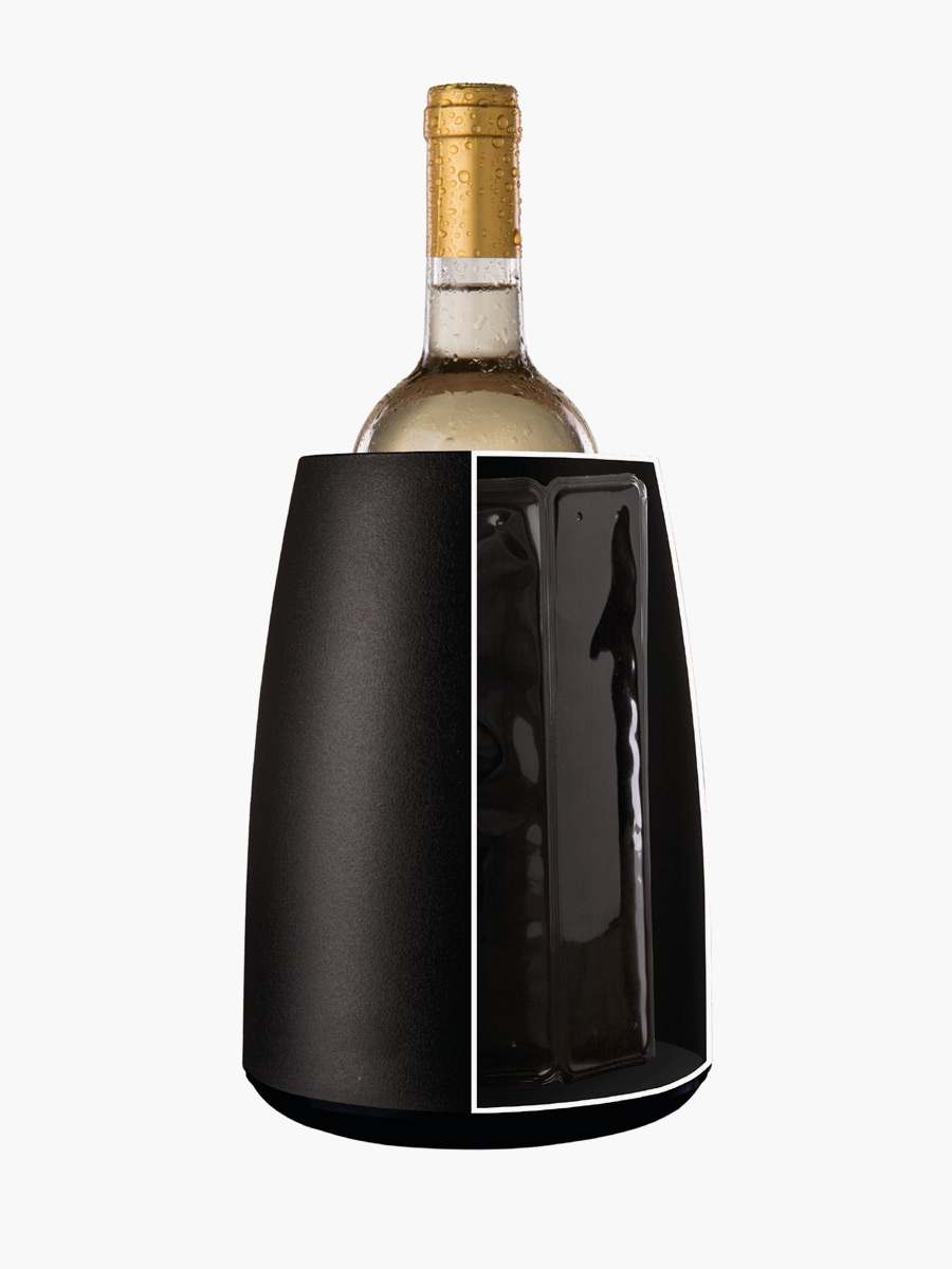 Set de Vino elegante Vacu Vin 5 Piezas / Negro